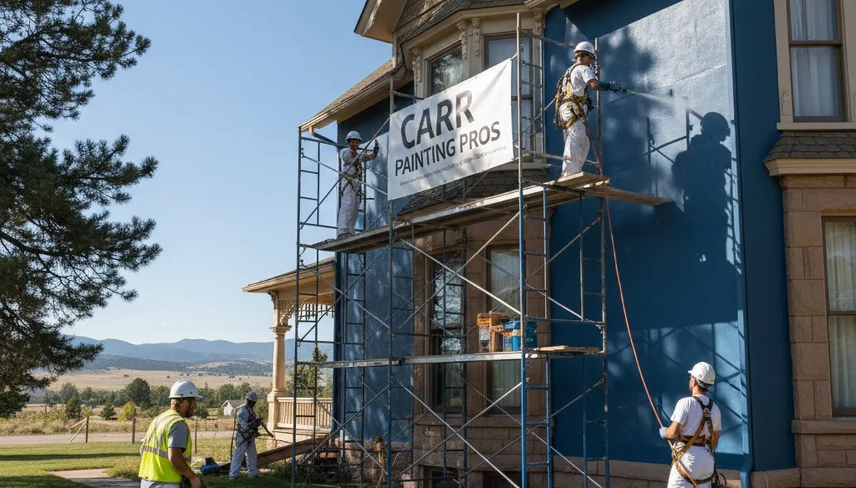 Professional painters in Fort Collins, CO providing expert interior and exterior painting services