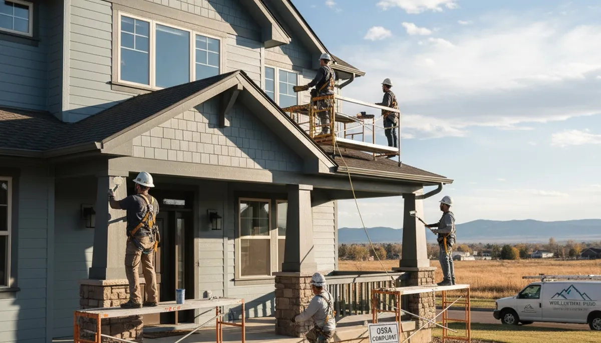 Painter team serving Fort Collins, CO for professional interior and exterior painting services